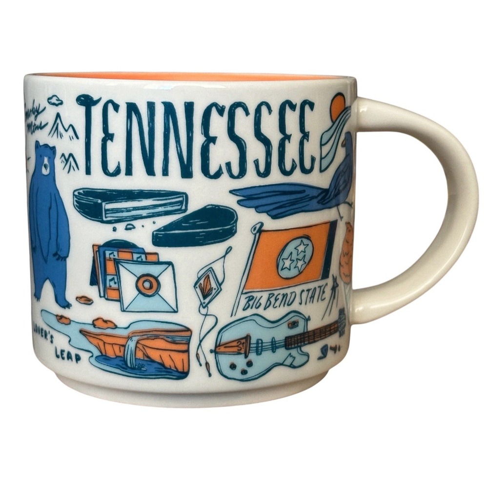 Starbucks Tennessee Mug Been There Series Across The Globe Collection